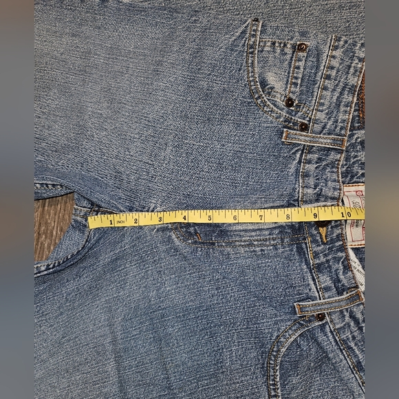 Levi Strauss stretch midrise bootcut jeans size 6 medium - Picture 8 of 9